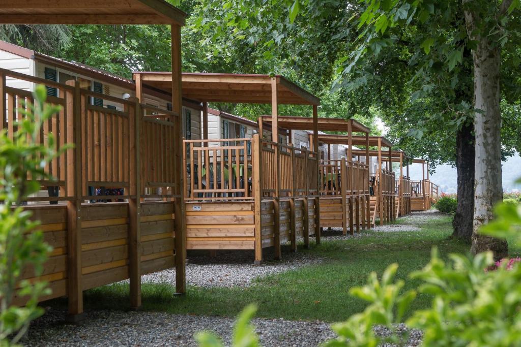 Zahrada ubytování Campeggio Smeraldo