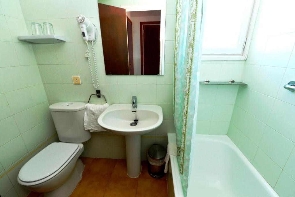 Koupelna v ubytování Hostal Magnolia