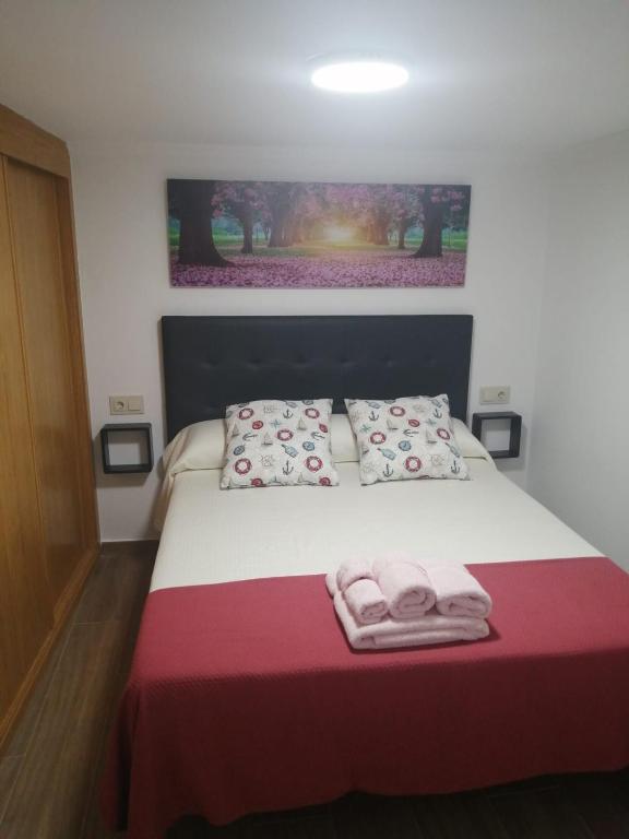 Postel nebo postele na pokoji v ubytování Casa Yanira