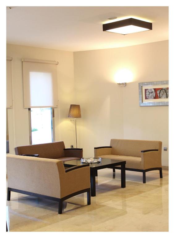 Posezení v ubytování Hotel El Trebol