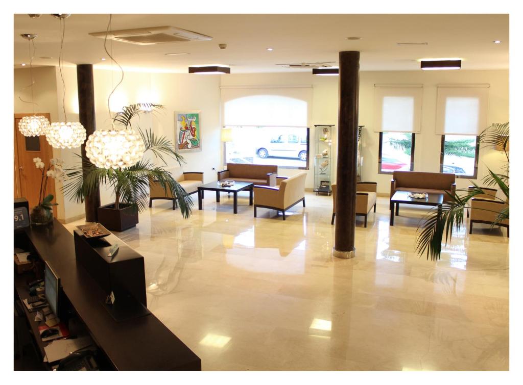 Posezení v ubytování Hotel El Trebol