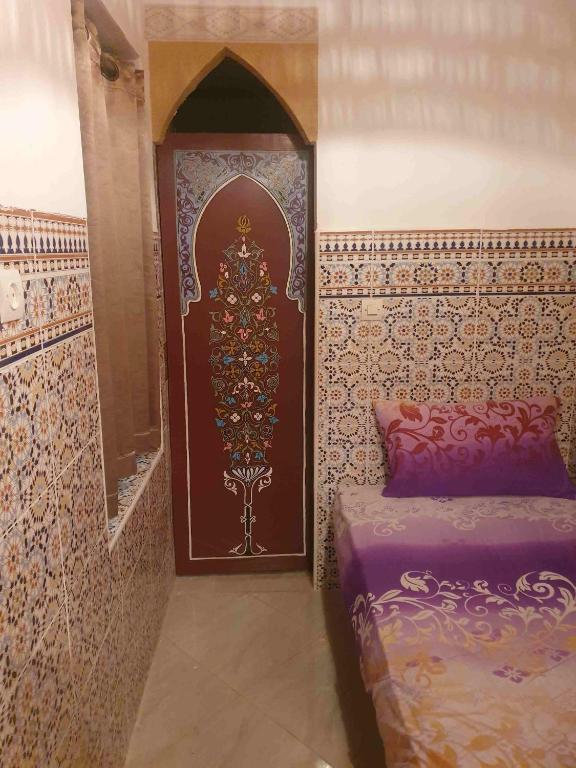 Postel nebo postele na pokoji v ubytování Riad 112