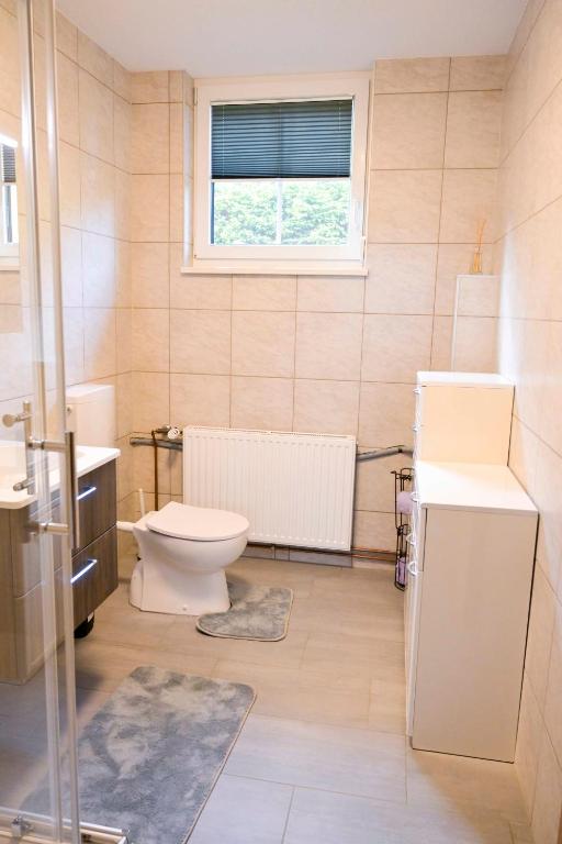 Koupelna v ubytování Ferienwohnung Schaffer
