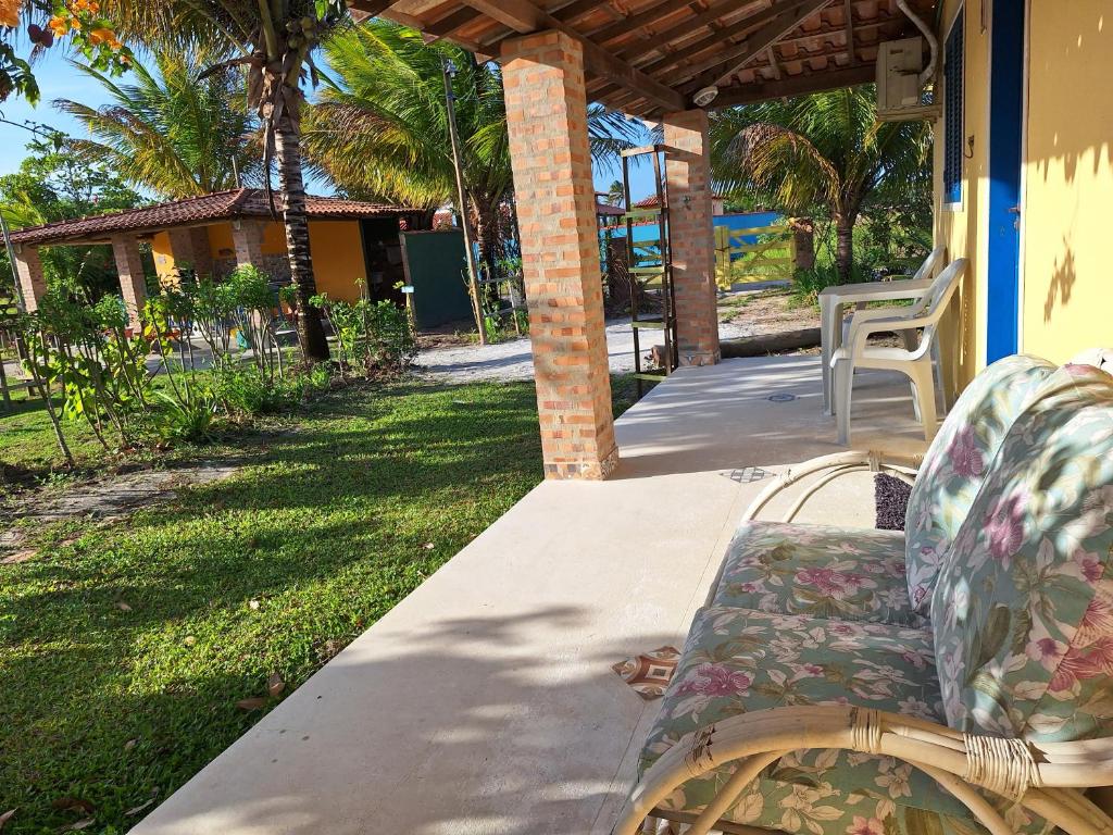 Zahrada ubytování Casa na Praia com Piscina
