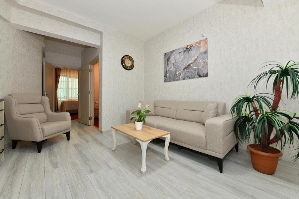 Posezení v ubytování Sea Moon Hotel