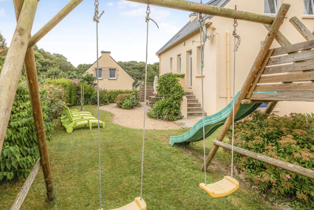 Zahrada ubytování Gîte des Gardiens de Phare