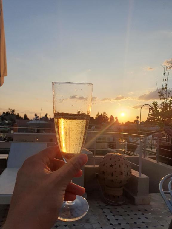 Nápoje v ubytování Riad Alma Mouassine