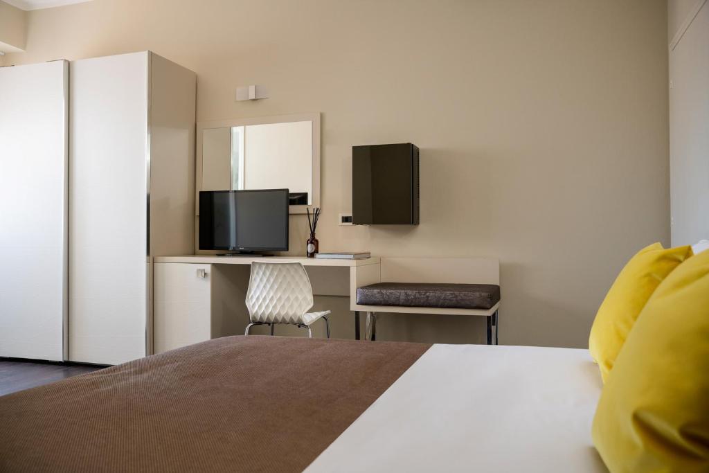 TV a/nebo společenská místnost v ubytování Hotel Lalla Beauty & Relax