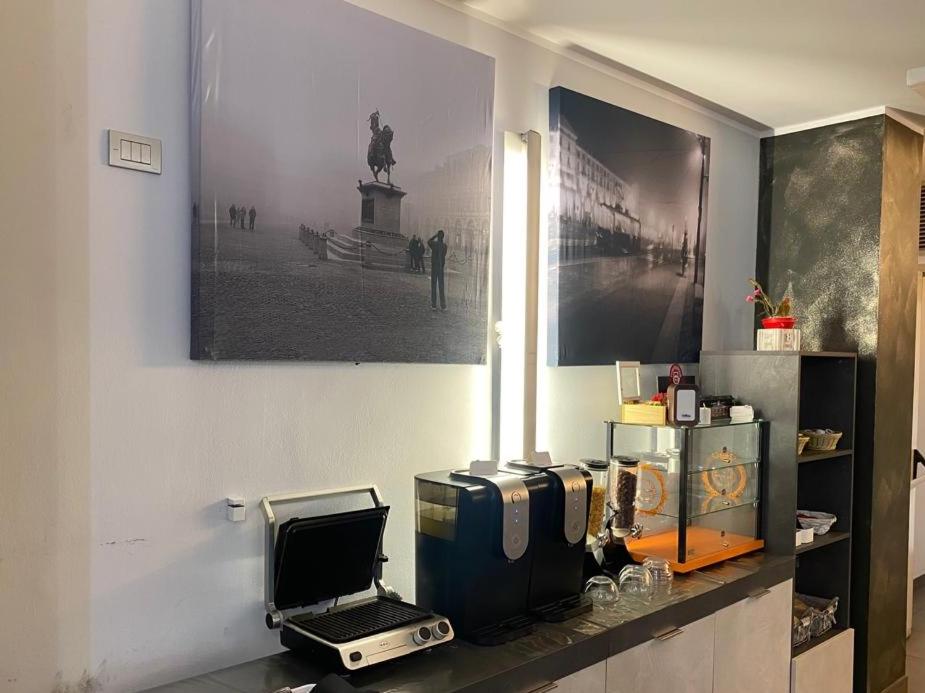 Kuchyň nebo kuchyňský kout v ubytování Hotel Verdina