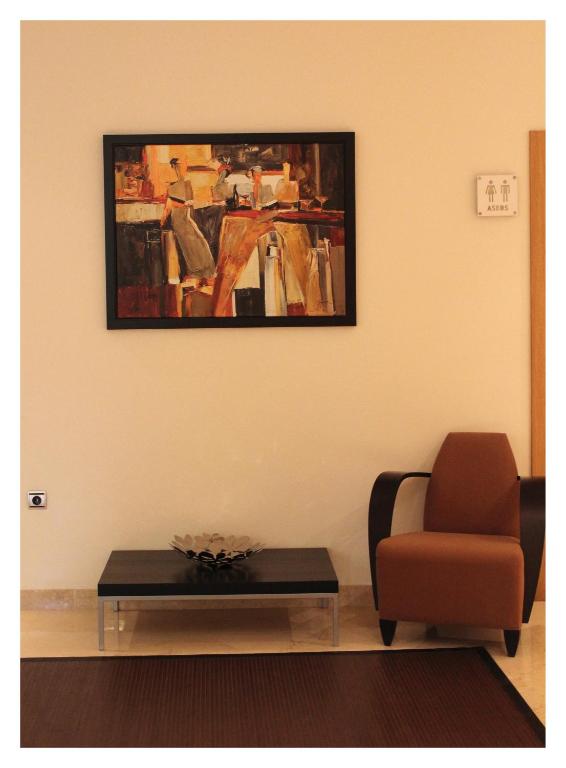 Posezení v ubytování Hotel El Trebol