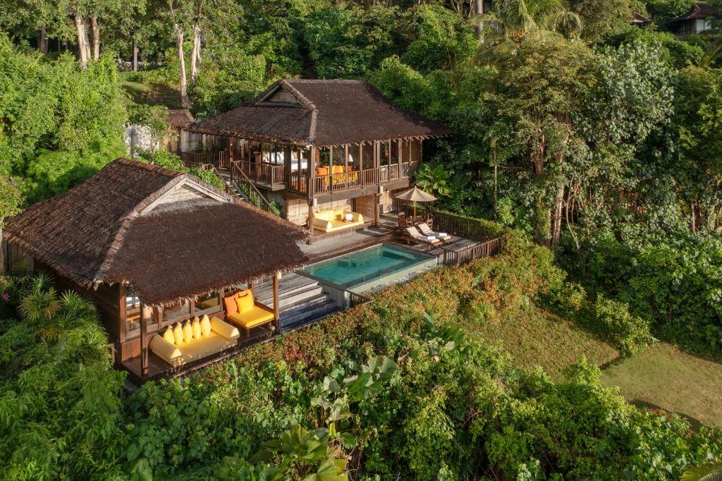 Bazén v ubytování Six Senses Yao Noi nebo v jeho okolí