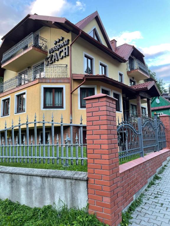 Budova, v ktorej sa ubytovanie bed & breakfast nachádza