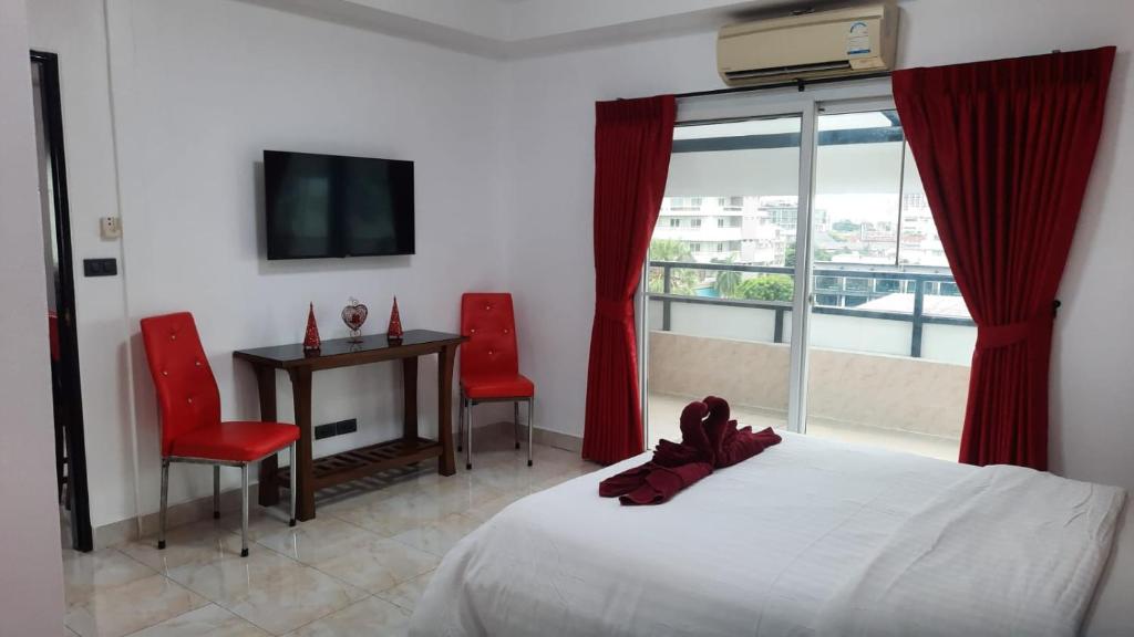 Happy Beach Jomtien Guesthouse - Resim 9