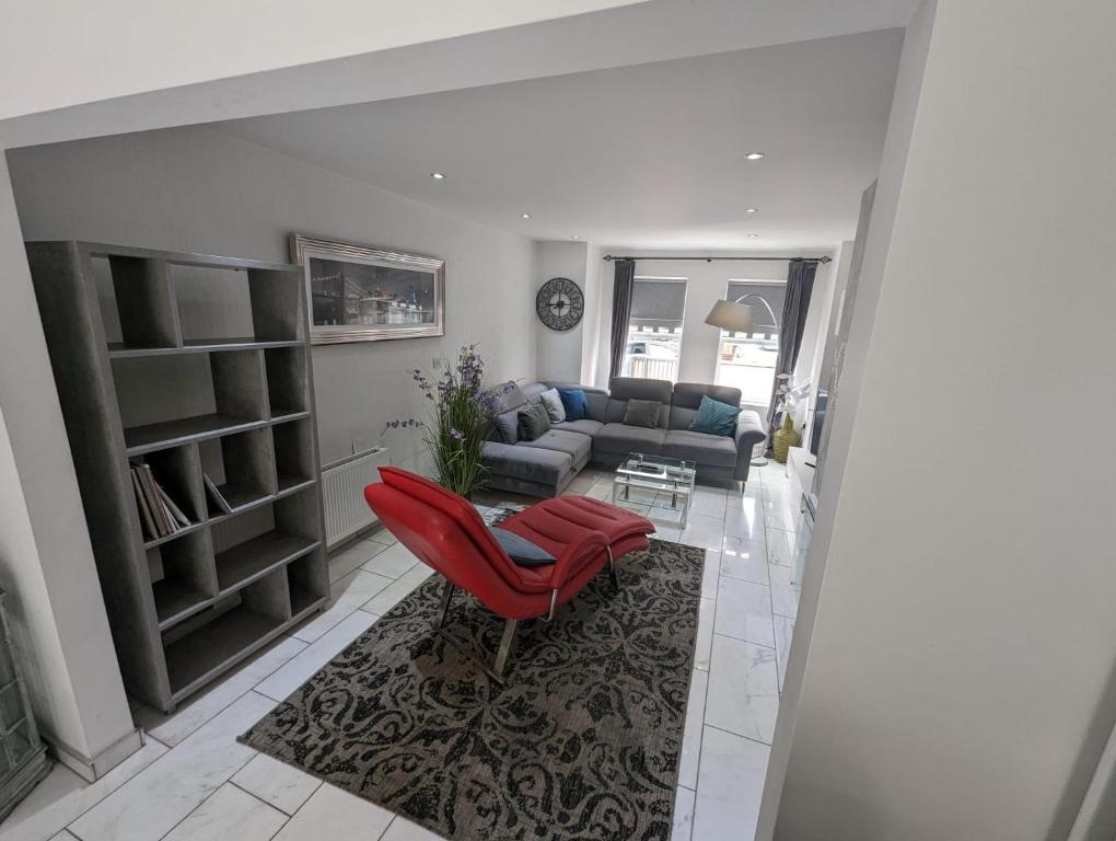Ruang duduk di House in belfast