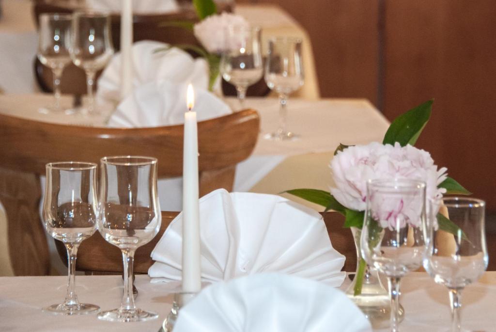 Nápoje v ubytování Speiserestaurant Traube