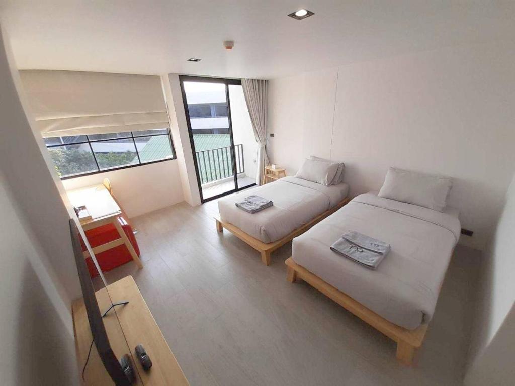 Tassanaplace Boutique Hotel (ฺBansuan) - Superior Tweepersoonskamer Met 2 Aparte Bedden