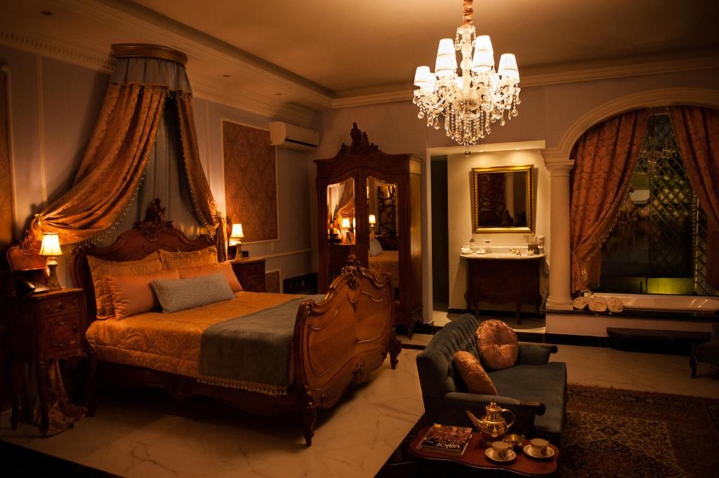 Posezení v ubytování Grand Hotel Tepatitlán