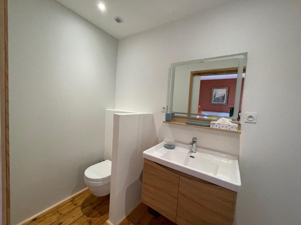 La Porte des Prés - Habitación Con Cama Grande Y Vistas Al Jardín