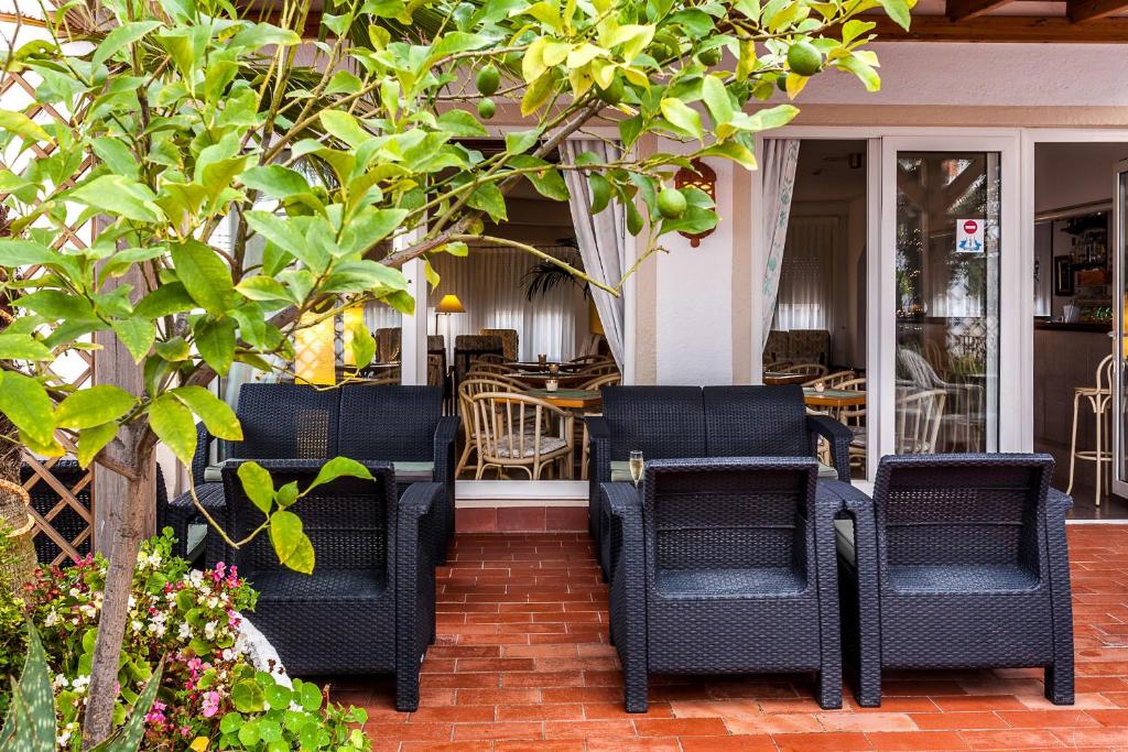 Posezení v ubytování Hotel Ninays