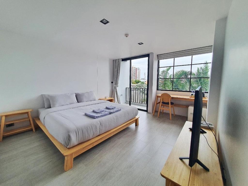 Tassanaplace Boutique Hotel (ฺBansuan) - Familie Tweepersoonskamer