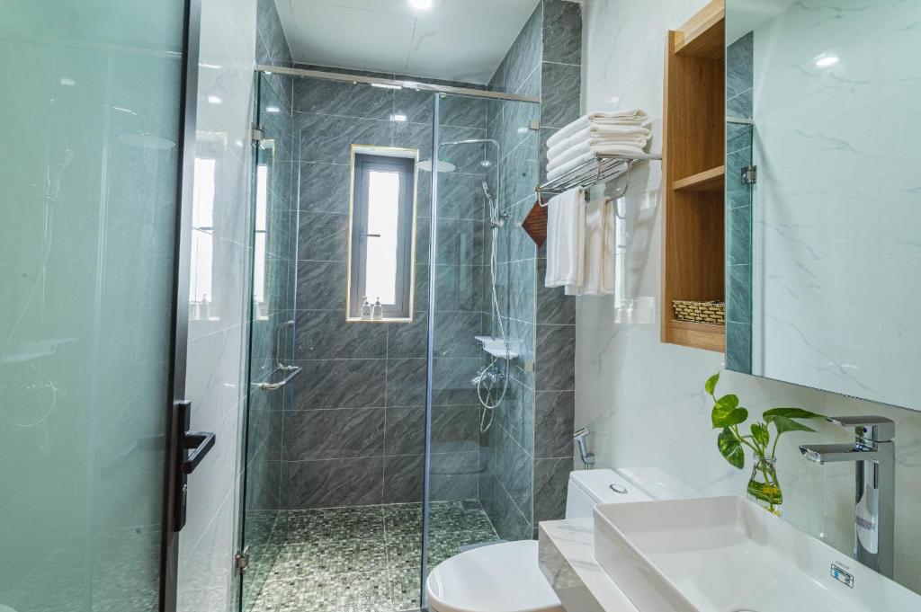 Koupelna v ubytování Mint Hoi An Villa