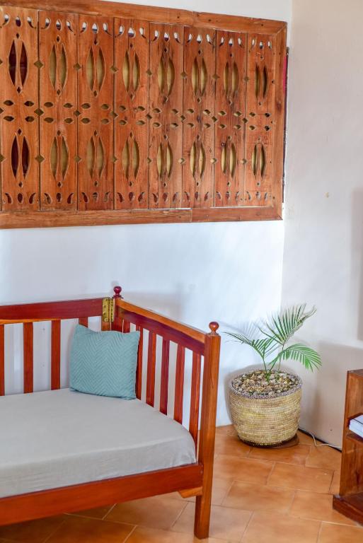Postel nebo postele na pokoji v ubytování Barabara house