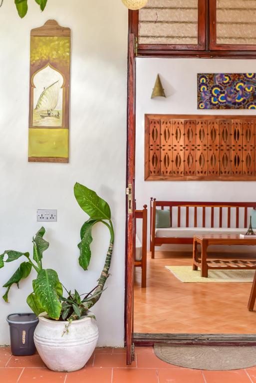 Posezení v ubytování Barabara house