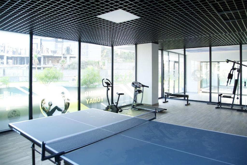 Fitness centrum a/nebo fitness zařízení v ubytování ArtLife apartments (VAN GOGH)