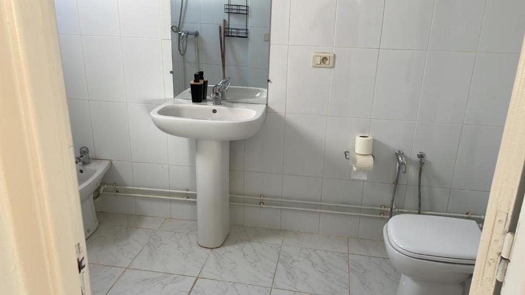 Koupelna v ubytování NN Residence Tabarka