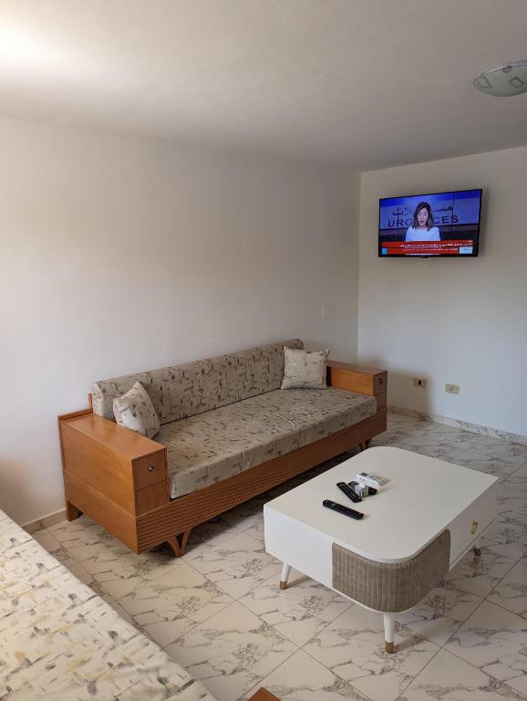 Posezení v ubytování NN Residence Tabarka