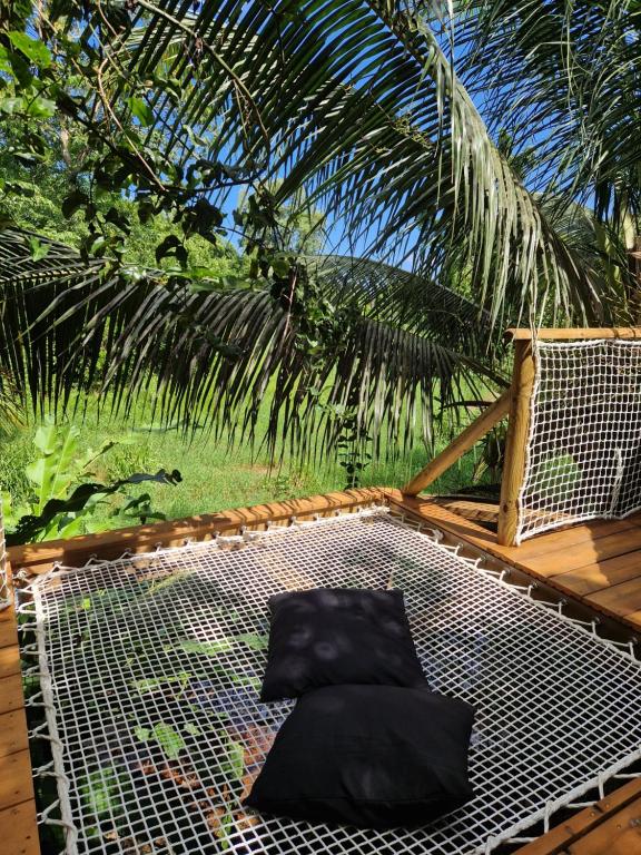 Zahrada ubytování PURA VIDA Lodge Cabane perchée