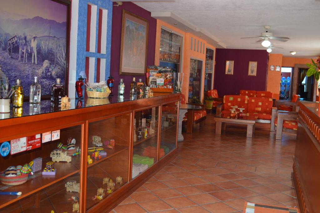 Nápoje v ubytování Hotel La Rienda Mision Tequillan