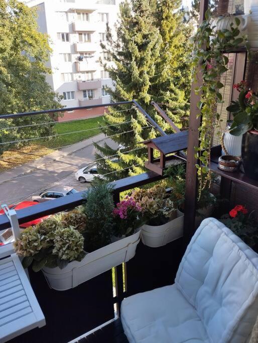 Posezení v ubytování Zlín apartmán