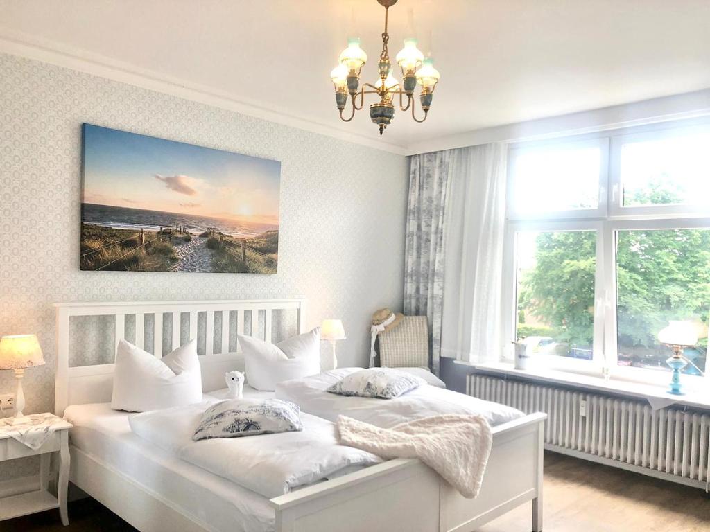 Postel nebo postele na pokoji v ubytování Villa Imme