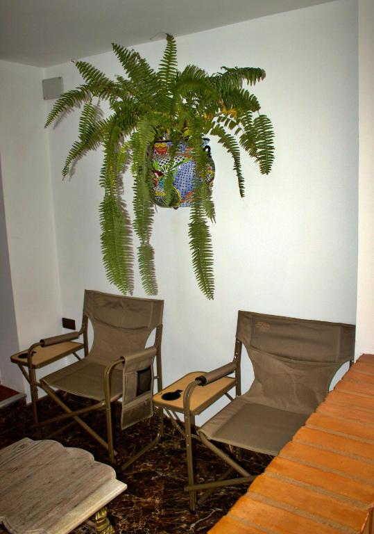 Posezení v ubytování Chaska Hotel
