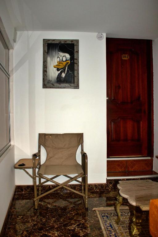 Posezení v ubytování Chaska Hotel