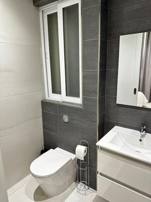 Koupelna v ubytování Modern & Cosy Apartment in Marsaxlokk