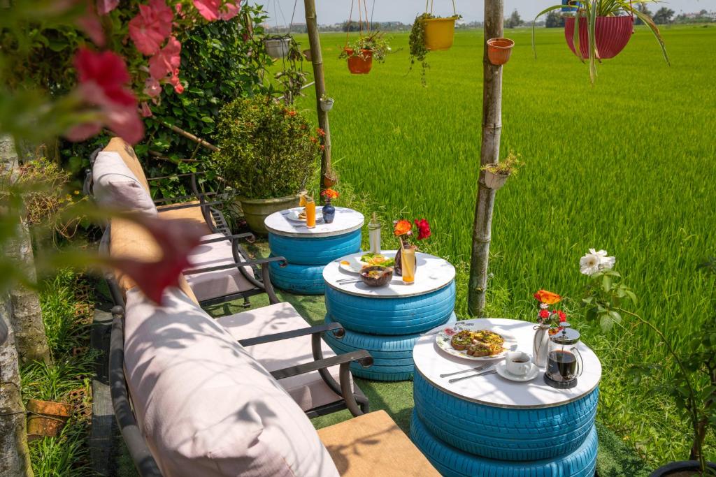 Zahrada ubytování Maison Fleur Luxury Hoi An