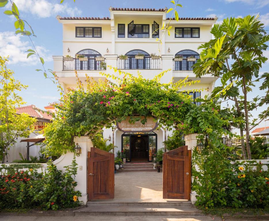 Zahrada ubytování Maison Fleur Luxury Hoi An