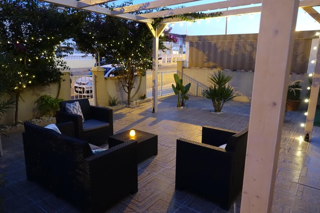 Posezení v ubytování Villa del mar