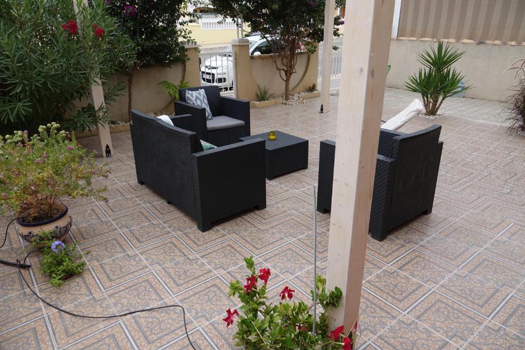 Posezení v ubytování Villa del mar