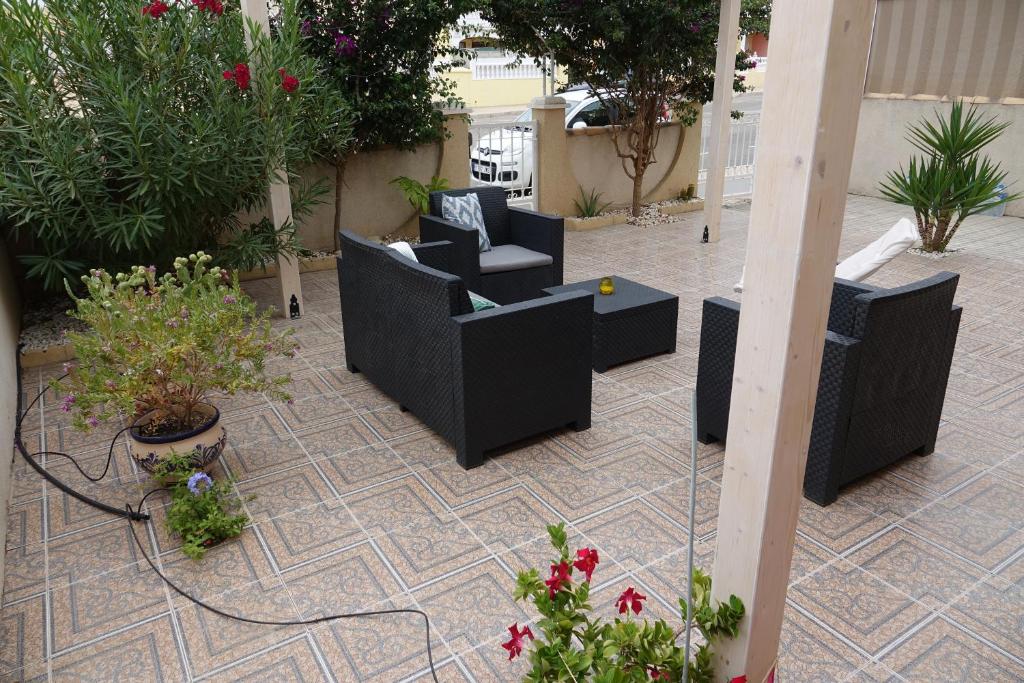 Posezení v ubytování Villa del mar