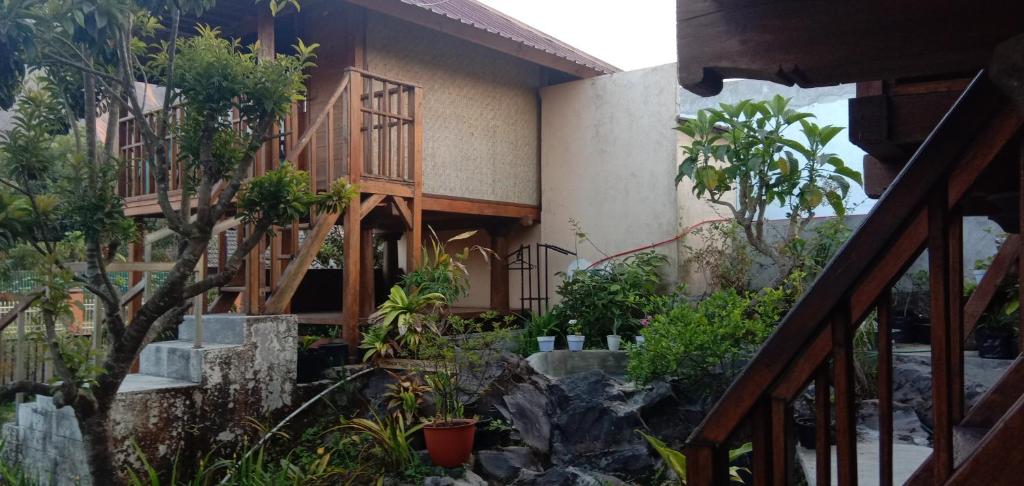 Zahrada ubytování Radiya Guesthouse