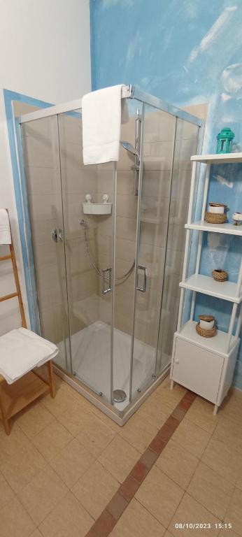 A bathroom at Affittacamere la Tortuga