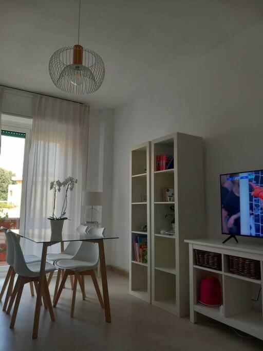 TV a/nebo společenská místnost v ubytování Vito's Room