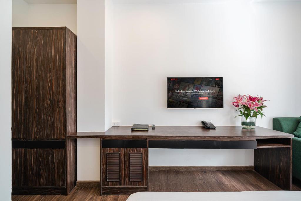 TV a/nebo společenská místnost v ubytování TTR Moonstone Apart Hotel