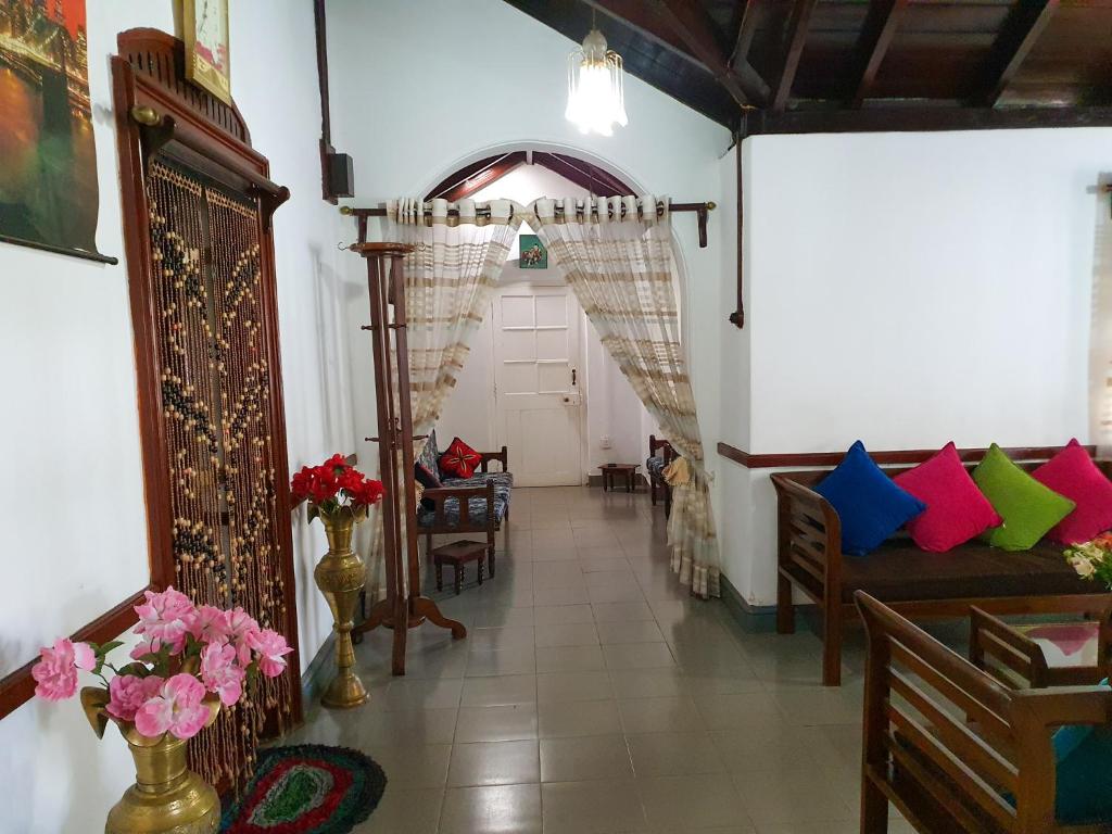 Posezení v ubytování Ruchi House