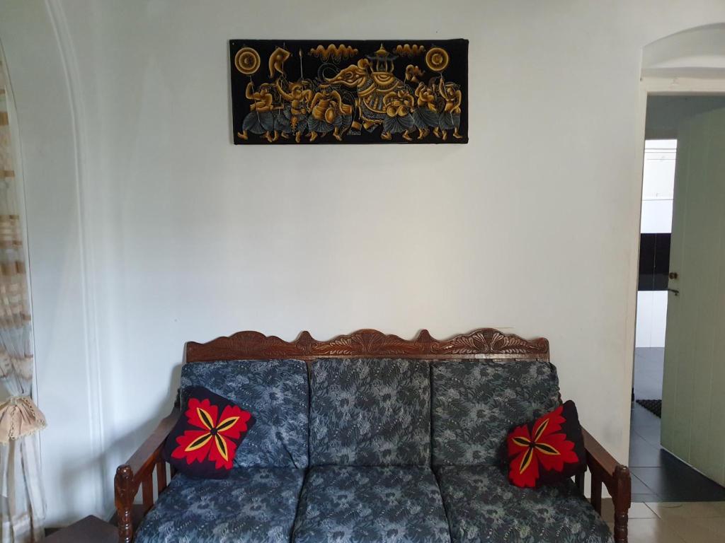 Posezení v ubytování Ruchi House