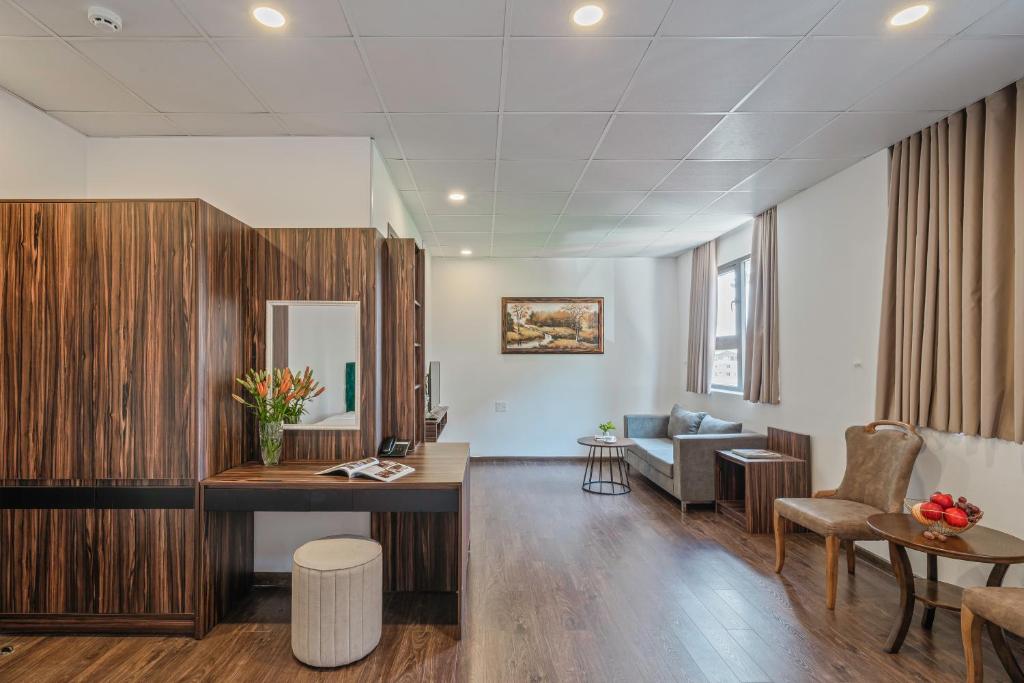 Posezení v ubytování TTR Moonstone Apart Hotel