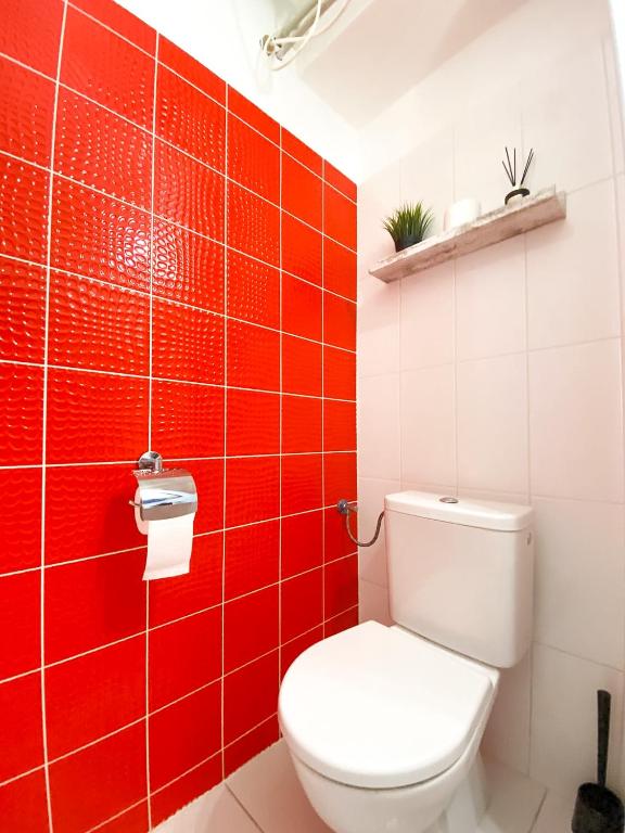 Koupelna v ubytování ELSO apartments